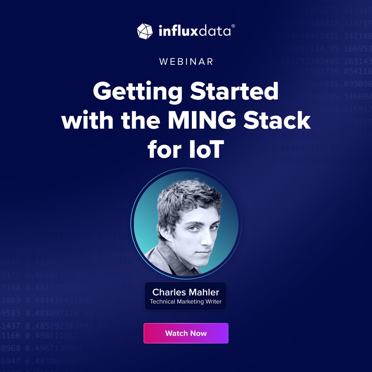 InfluxDB's tweet image. The MING Stack is powering smarter IoT deployments. 

Watch our on-demand webinar to explore MQTT, #InfluxDB, Node-RED, and Grafana, and see how these tools work together for real-time data processing, visualization, and robust IoT solutions.

📺 Watch now:…
