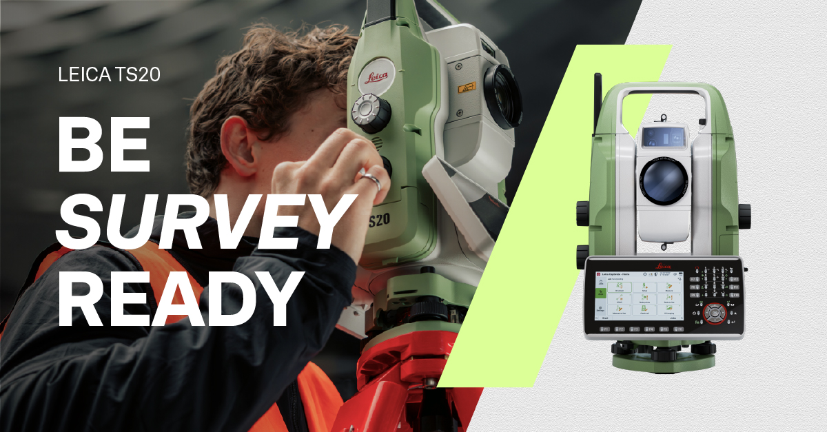 LeicaGeosystems (@leicageosystems) on Twitter photo Leica TS20: Bygget til landmåling, med feedback fra landmålere. Oplev AI-baseret automatisering, hurtig og ny EDM, IP66-klasseficeret vejrbeskyttelse og meget mere >>  hxgn.biz/3JAi9Eb Leica TS20: Bygget til landmåling, med feedback fra landmålere. Oplev AI-baseret automatisering, hurtig og ny EDM, IP66-klasseficeret vejrbeskyttelse og meget mere >>  hxgn.biz/3JAi9Eb
