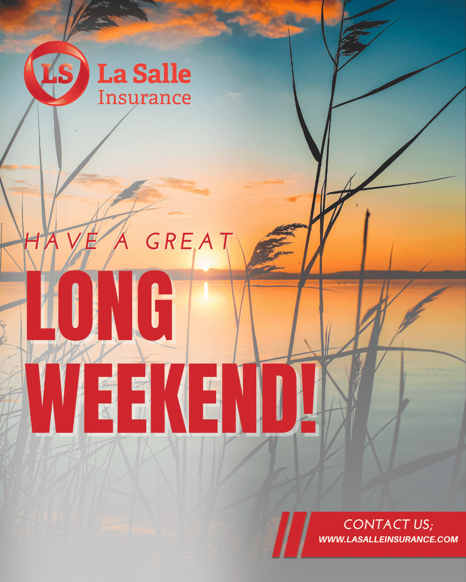 🦃✨ Wishing you a wonderful Thanksgiving long weekend from all of us at La Salle Insurance! ✨🦃
Enjoy the time with family, friends, and plenty of good food. 🥧🍂

🌐 -  lasalleinsurance.com