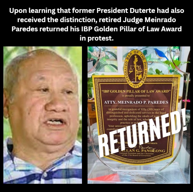 CheekyLady1027's tweet image. &quot;I do not believe that former President Duterte has upheld the ideals of justice, integrity, and the rule of law. His regime was characterized by the rule of the gun, not of law, as extrajudicial killings and other violations of human rights were rampant.&quot; - Atty. Paredes