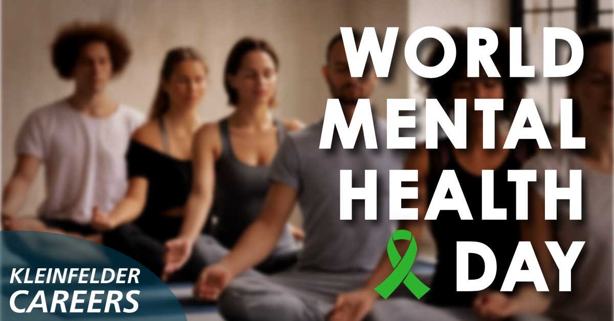 On World Mental Health Day we are reminded that mental health affects us all, and its impact extends to friends, family, coworkers, and others in our lives.

🔗 kleinfelder.com/careers/life-w… 

#WeAreKleinfelder #KleinfelderCareers #OneInMind #Benefits #WorldMentalHealthDay #MIAW