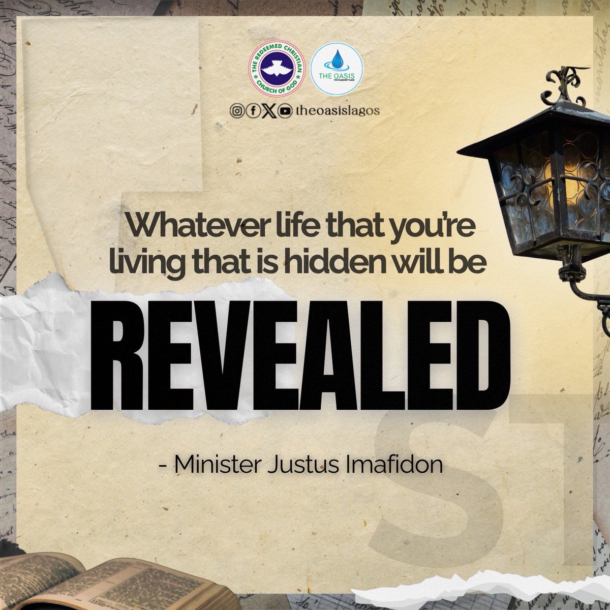 theoasislagos's tweet image. Catch the replay on our YouTube channel — The Oasis Lagos.
You will be truly blessed. 🙏🏽
#TheOasisLagos #SearchTheScriptures #MidweekService