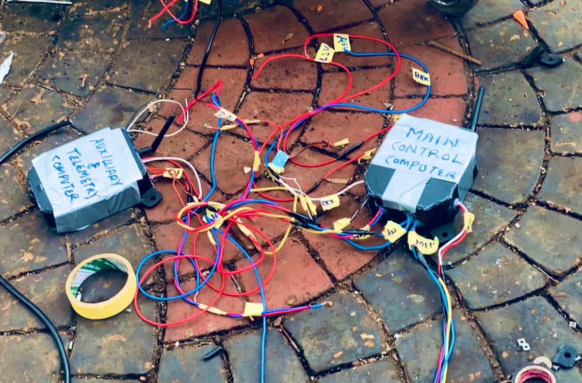 We have started installing the control computer modules/brainbox (which we built from scratch to our operating specifications ⚠️) on the jet prototype.
Some pple think it's as simple as going to 'YOUTUBE'...I have a bachelor's degree in Electronics &amp; Computer Engineering from