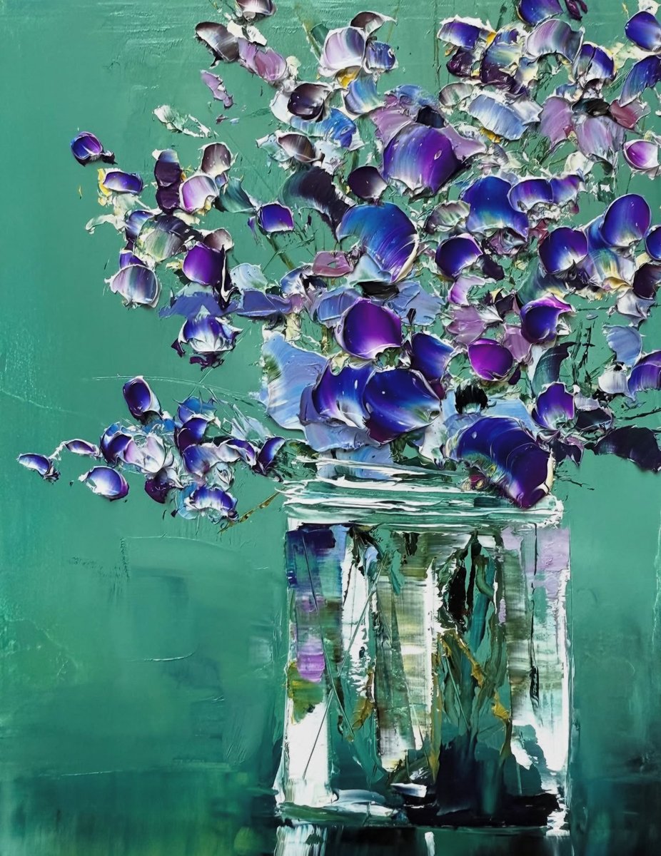 EyauukArt's tweet image. .
Artist: Julia S. Powell
“Flower Vase”