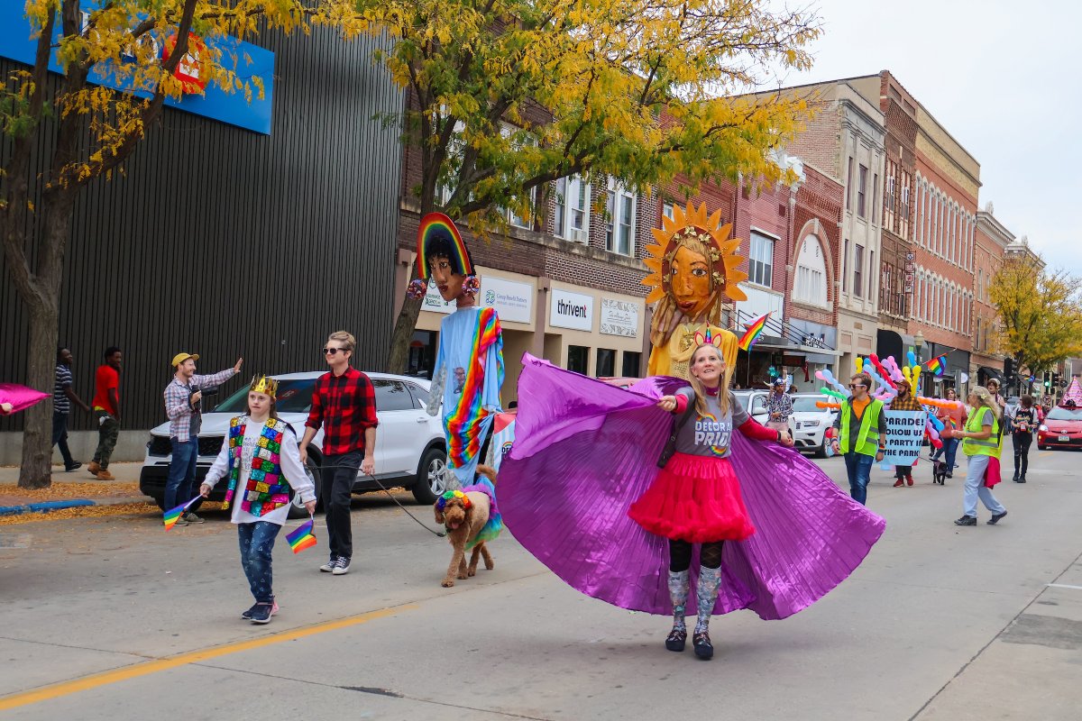 Got Pride? Got Luther?  Let’s March!!!  Put on your favorite Luther gear and march in the Decorah Pride Parade on Saturday, October 11.  Show your support and Luther spirit! #LutherCollege

Join us on Saturday! bit.ly/48UzvWJ