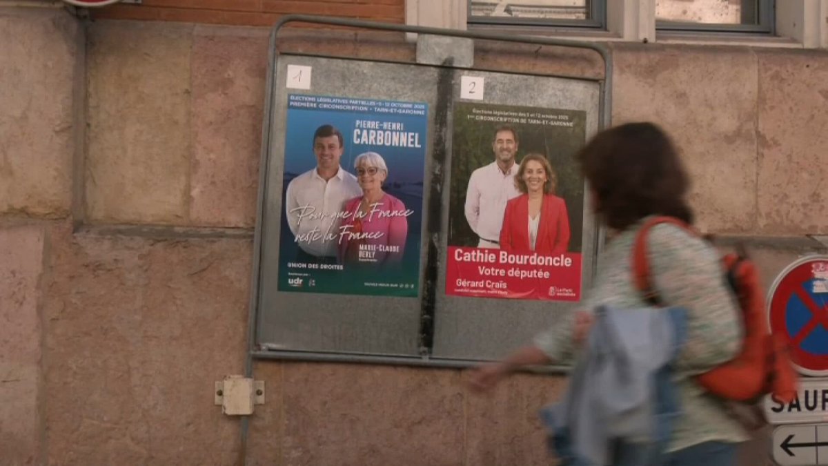 Élection législative anticipée à Montauban: un scrutin aux allures de banc d'essai de l'union des droites
l.bfmtv.com/5Our