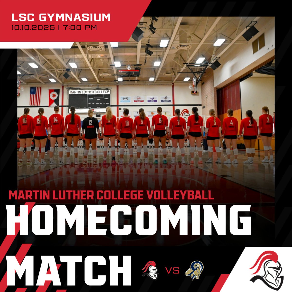 Knights dive into Homecoming weekend tonight for a 7 p.m. match against North Central. Cheer on MLC volleyball as we celebrate Parents' night.

Visit mlcknights.com for livestream and live stats info.

#goknights