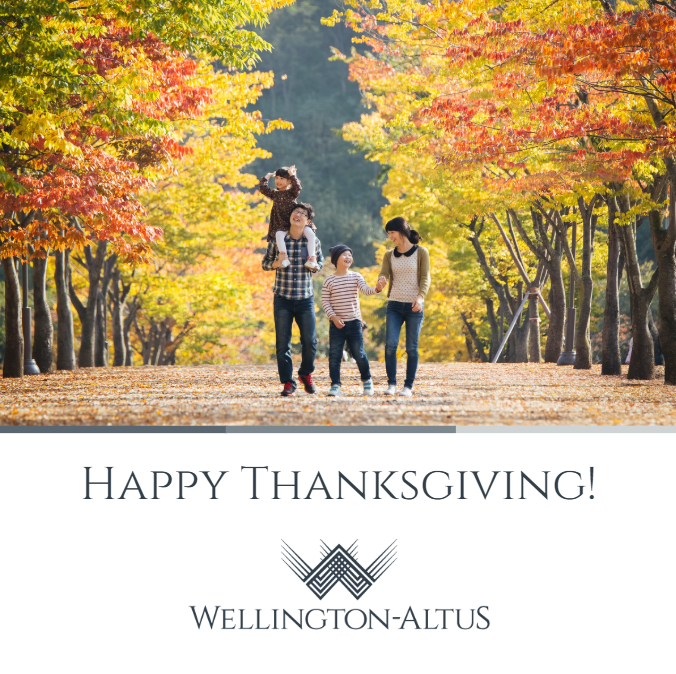 This weekend, enjoy the fall weather and spend time with those who matter most. Wishing everyone a safe and joyful #Thanksgiving!