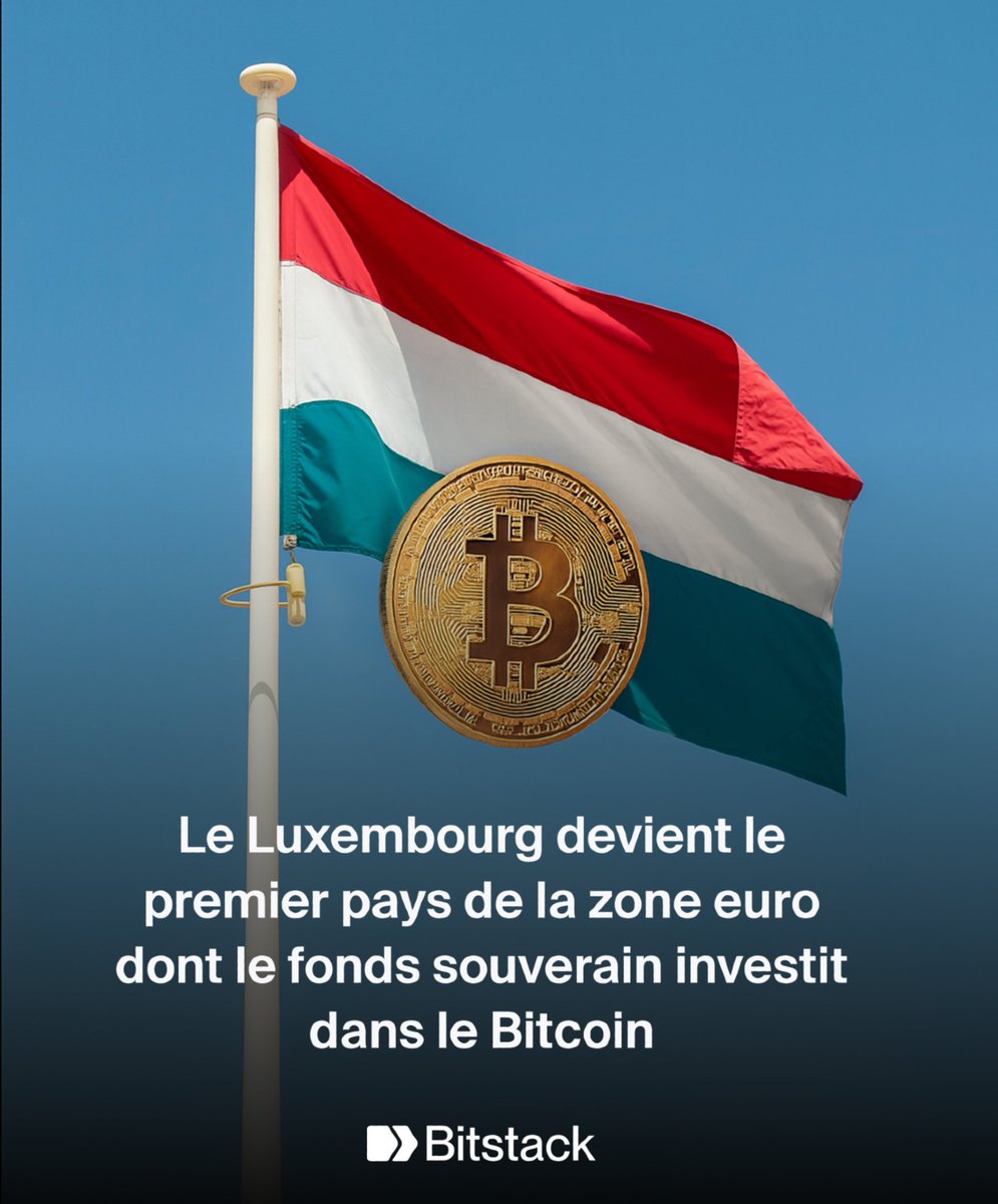 C’est un tournant majeur pour l’adoption institutionnelle des crypto-actifs en Europe.

Le Fonds souverain intergénérationnel du Luxembourg (FSIL) a annoncé avoir alloué 1 % de son portefeuille, soit environ 7 à 8 millions d’euros, dans des ETF Bitcoin régulés. Cette décision