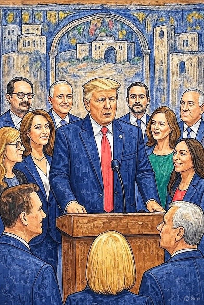 AviKaner's tweet image. In 1977, visionary and fearless Egyptian leader Anwar Sadat addressed the Knesset. Now Donald Trump has been invited to speak on that same stage - he will change the course of Middle East history towards peace and prosperity for all.