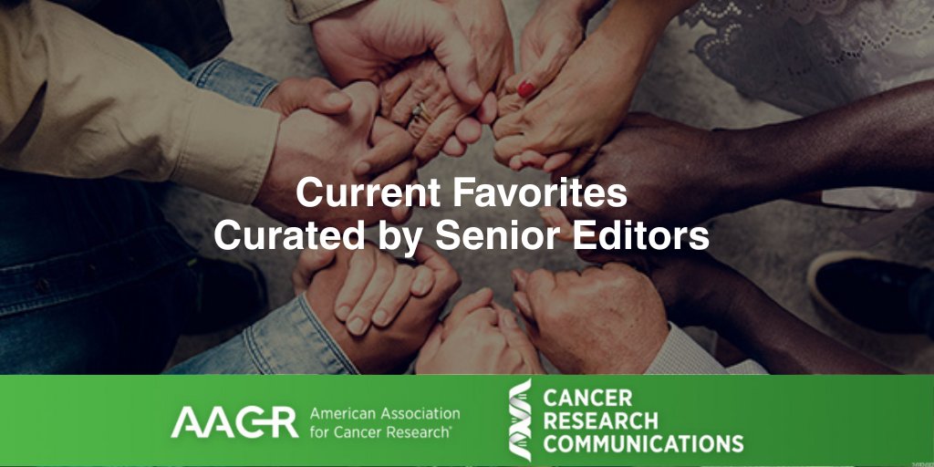 CRC_AACR's tweet photo. Concluding our Article Showcase is a featured selection from Melissa B. Davis, Senior Editor of Health Disparities and Outcomes Research: “Genetic Ancestry in PDXNet Models” https://t.co/gYhCW269Yp @MeliD32 https://t.co/r3L8E9HrYj