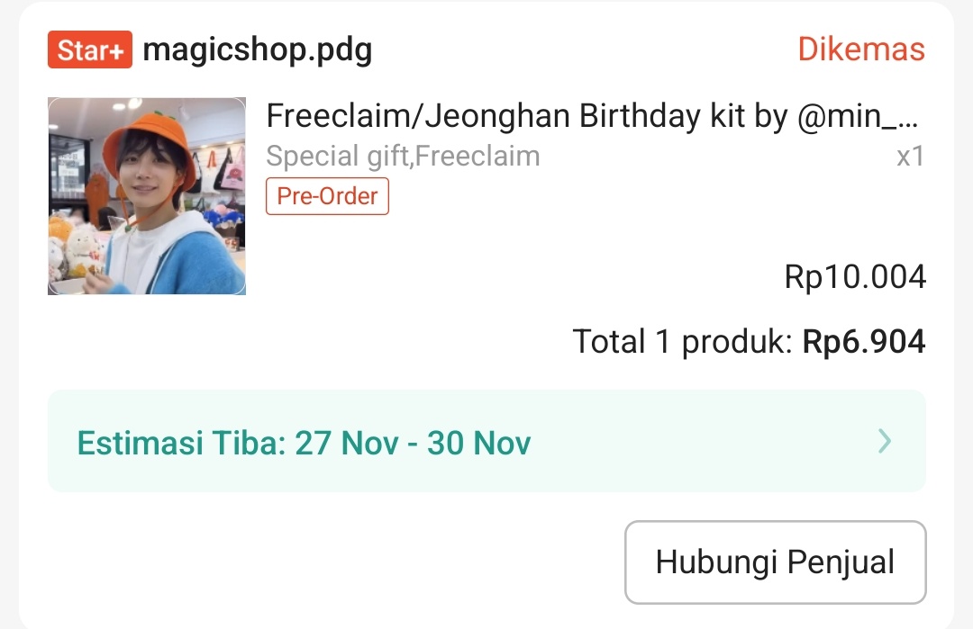 aaaa ngeclaimnya sambil tremorrr, makasiyyy banyak kakkk 😉🫶