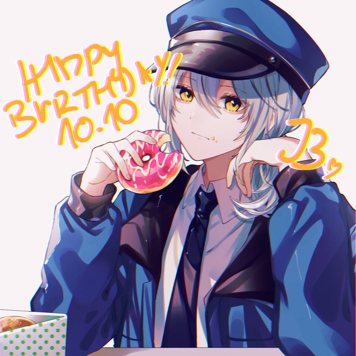 SinenHa_2's tweet photo. #1010생일에_도넛이_2개 https://t.co/FIr2VFjz48