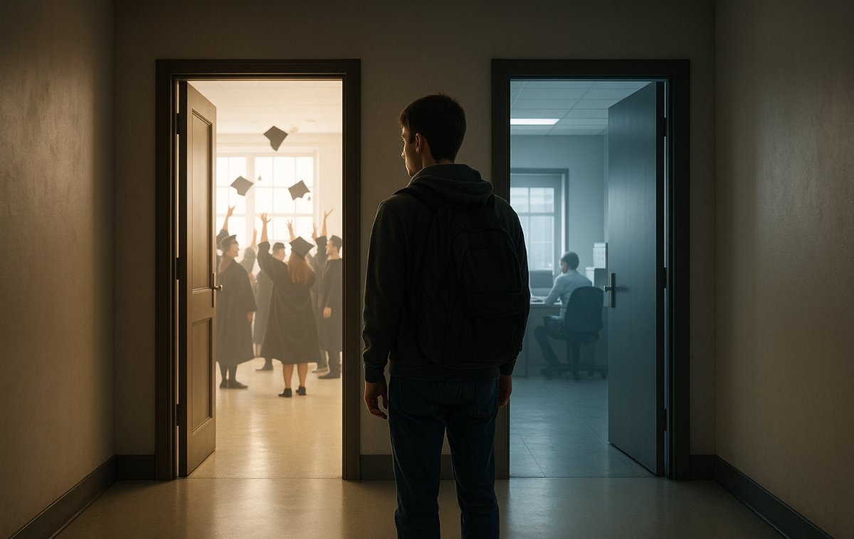 uniworldnews's tweet image. Expanding access isn’t enough. As more students enter higher education, too many leave without a qualification  -  undermining both equity and productivity. Time to focus on access plus success - writes Min Bahadur Bista 

#HigherEd #StudentSuccess universityworldnews.com/post.php?story…