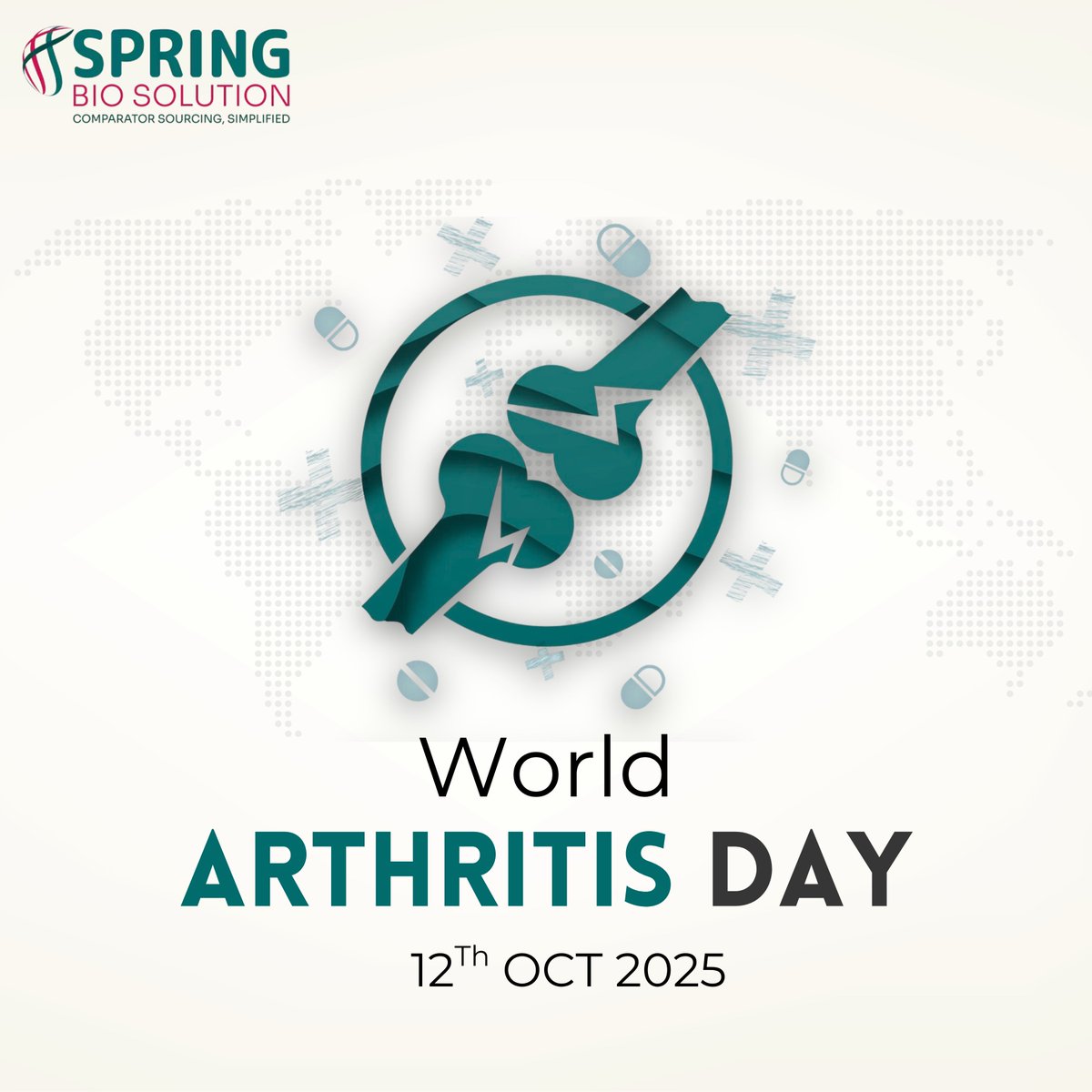 springbiosol's tweet image. Empowering arthritis research with expert comparator sourcing.
Visit our website: springbiosolution.com/why-partner-wi…
#SpringBioSolution #WorldArthritisDay