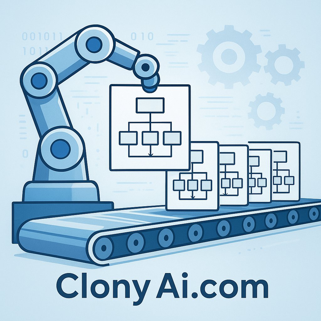 donmalay's tweet image. AI cloning isn&apos;t just theory - it&apos;s revolutionizing businesses by duplicating workflows and scaling operations.
From automating content to replicating strategies, the possibilities are endless. Dive into ClonyAi.com for inspiration! #AI #BusinessTech #clone #viral