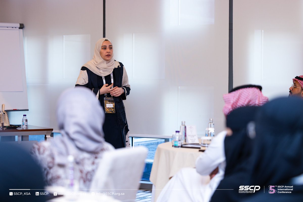 SSCP_KSA's tweet image. We were honored to recognize Dr. Nada Alkhani and Dr. Lama Nazer for leading the workshop on Optimizing pharmacokinetics and pharmacodynamics in critically ill patients at #SSCP25