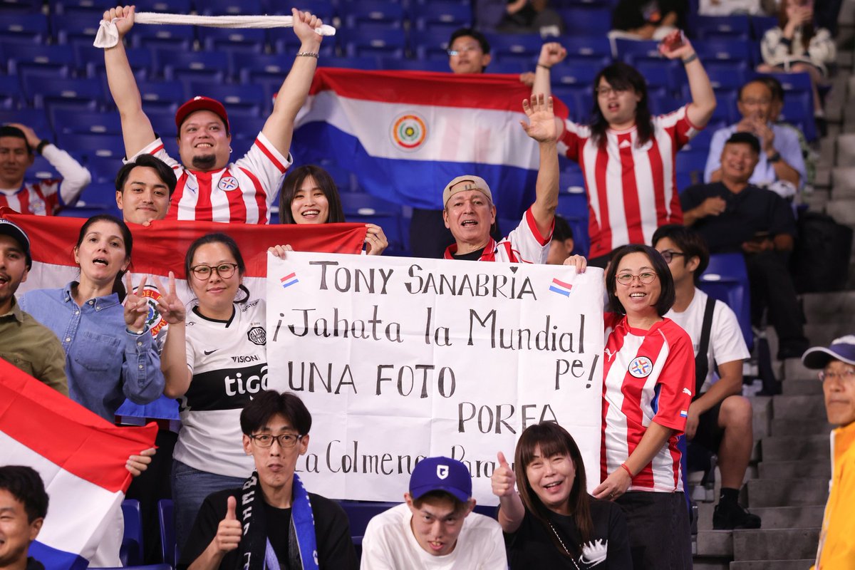 Mathicalabrese's tweet image. Tremenda postal desde Osaka.
¡Vamos Paraguay!🇵🇾