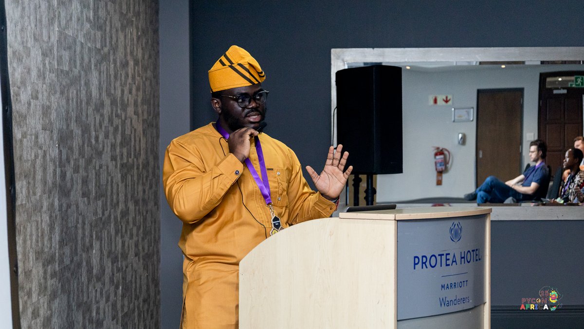 pyconafrica's tweet image. Abdulmateen Tairu unpacks how we unknowingly overload our systems. #PyConAfrica2025