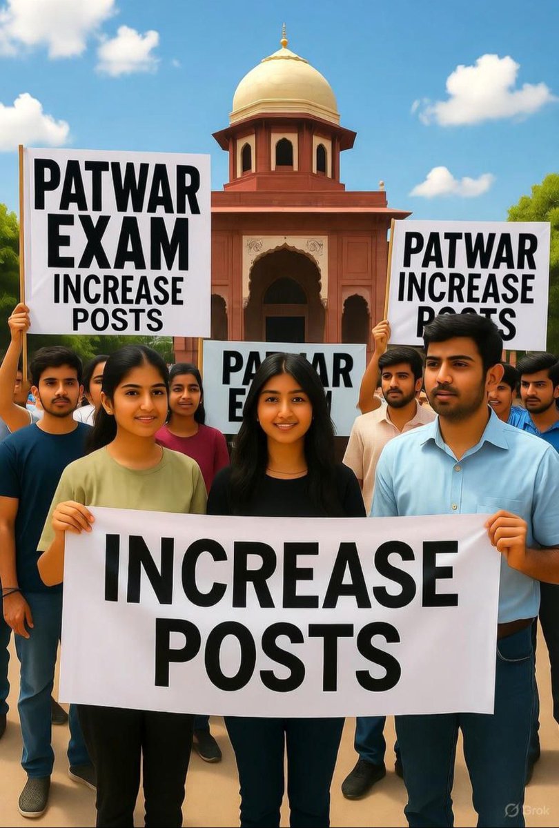 MukeshBangra12's tweet image. युवाओं की जायज़ मांग पूरी करनी चाहिए...
रिक्त पद सैकड़ों है।पद वृद्धि जल्द से जल्दी करनी चाहिए
#पटवार_भर्ती_पद_बढ़ाओ
@RajCMO