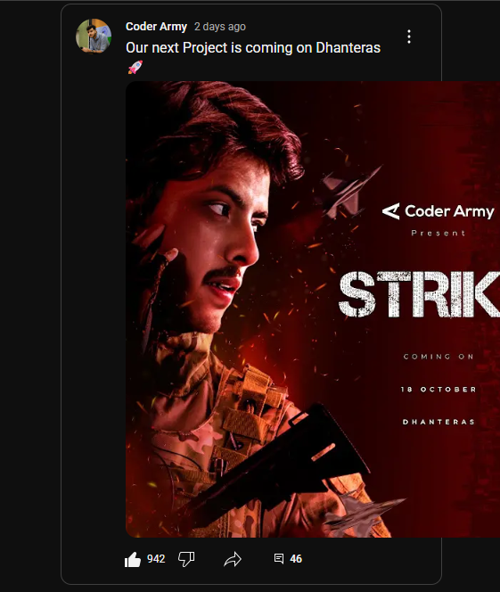 yashanshhhraj's tweet photo. @rohit_negi9 Bhaiya YT ke developer ne @CoderArmy se CSS Media Queries nhi padhi kya ๐.
@YouTube, @YouTubeIndia --> Hire me to make it responsive...
#techtwitter #WebDev #responsivewebsites https://t.co/IDLZV2jpoD