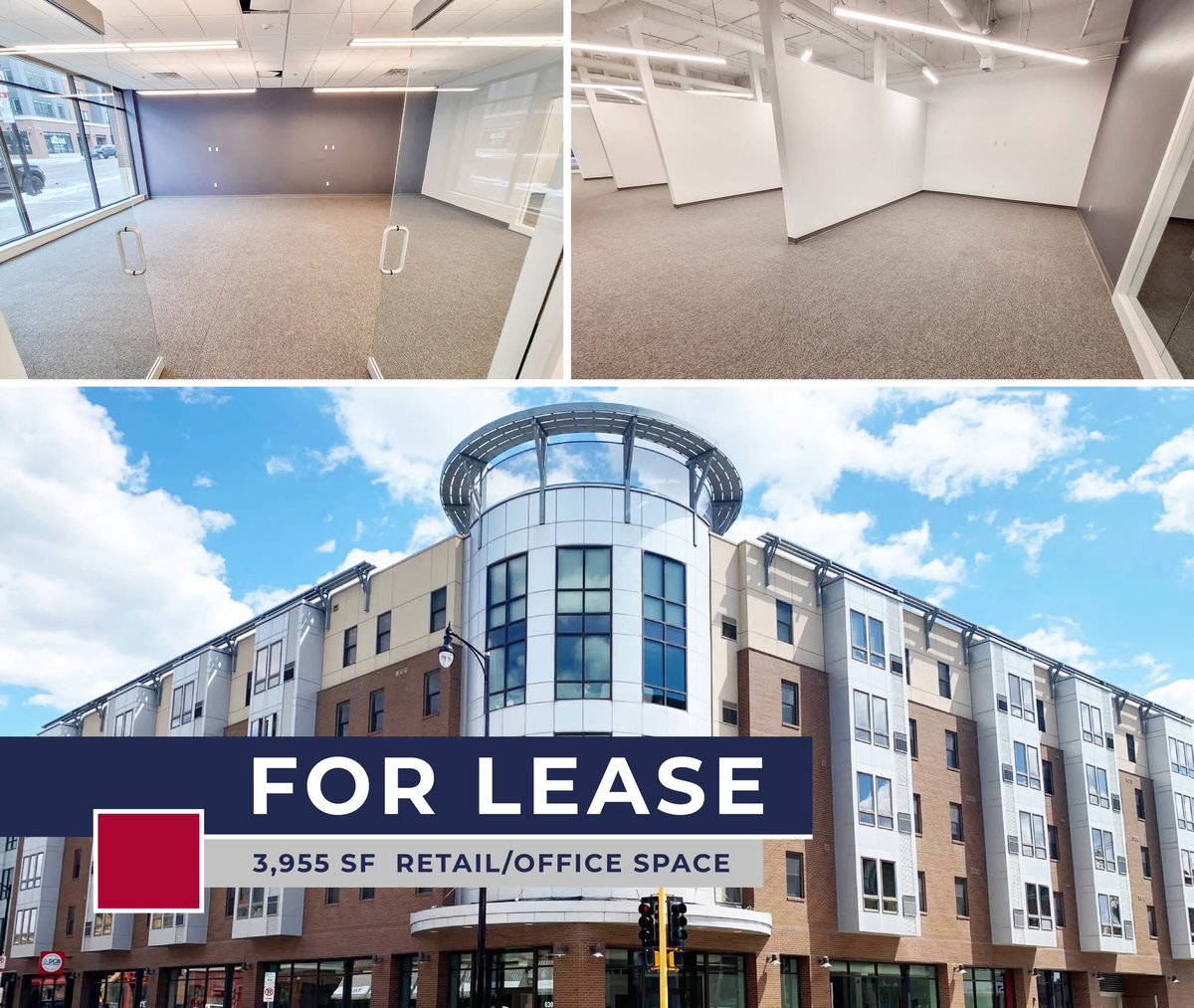 CityscapesDev's tweet photo. FOR LEASE: Perfect for your office or retail establishment, this 3,955 SF open-concept space is 1/2 a block off Broadway. It features an open ceiling interior and easy access to neighboring businesses.

Establish roots in Downtown Fargo—call 701-280-5885.

https://t.co/HYyN9iMBRb https://t.co/gIDUTSe5AD
