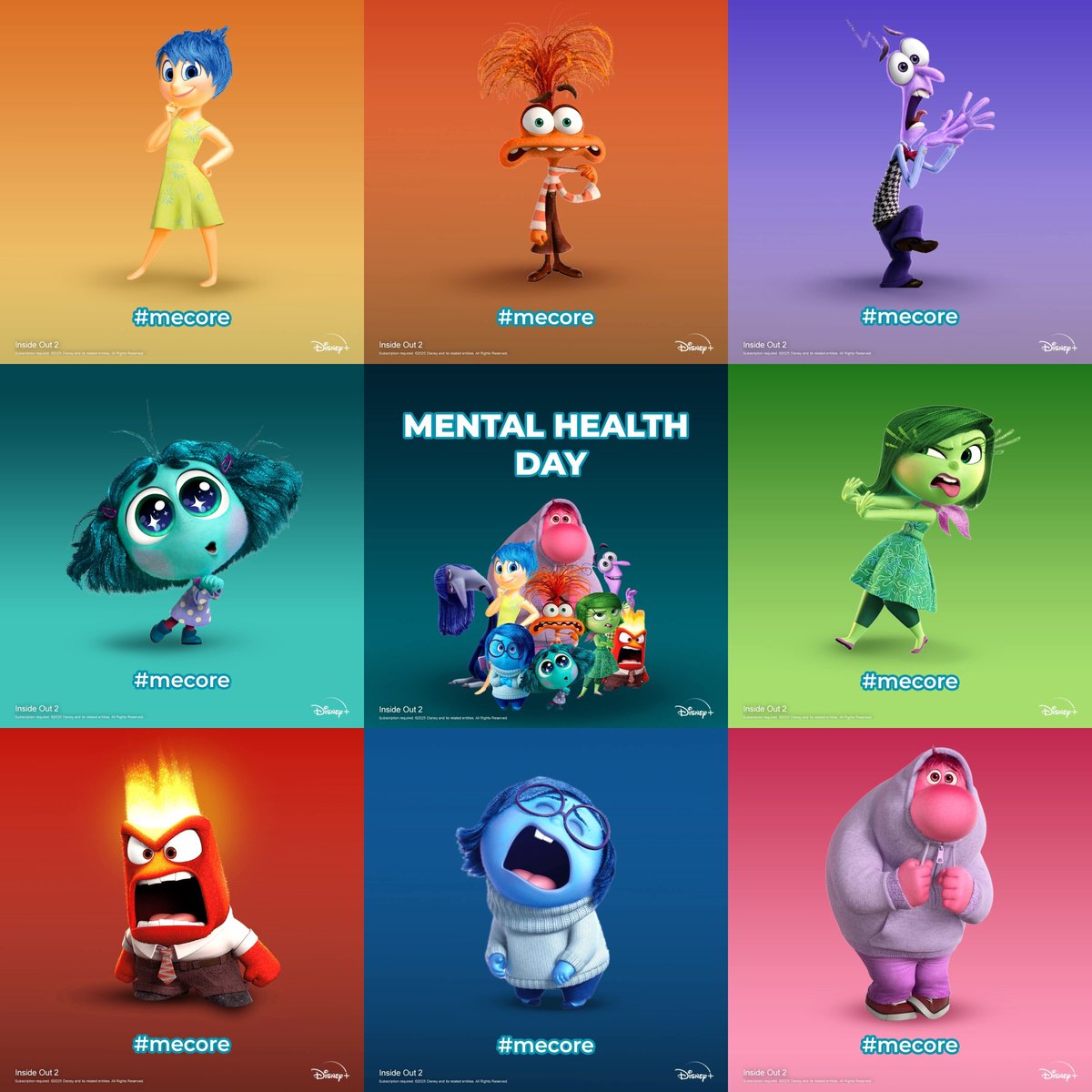 TheMultiStudios's tweet image. A little reminder today: every emotion you feel is part of what makes you human, real, and wonderfully you. #MentalHealthDay #InsideOut #InsideOut2 #mecore