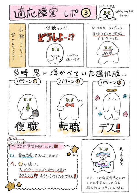適応障害レポ漫画③かきました‼️(1/2)

#わわおかレポ漫画  #適応障害
#漫画が読めるハッシュタグ 