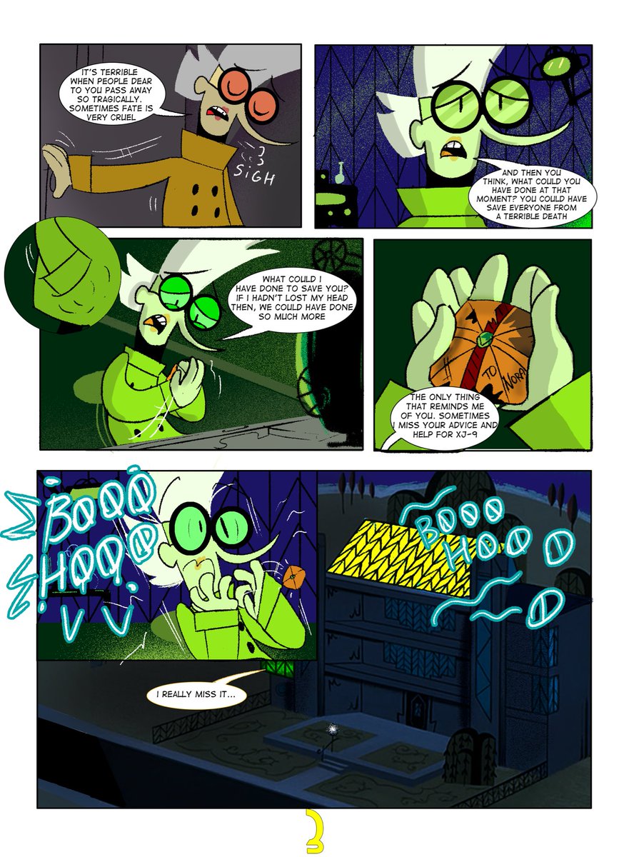 _ANIKOLIX's tweet image. So exiting… I wanna show you a part of “Default in man” #4. 
Few pages from first part of this episode and cover  

#mlaatr #mylifeasateenagerobot #defaultinman #jennywakeman