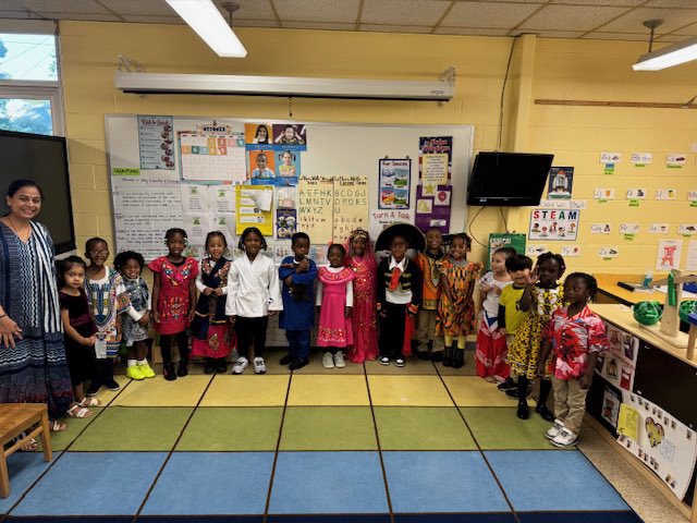 205woodhome's tweet photo. Our Pre-K students looked amazing for Cultural Dress Day! 🌍✨ We loved seeing all the vibrant outfits and the pride each student showed in representing their culture and heritage. https://t.co/eAauAltQpo