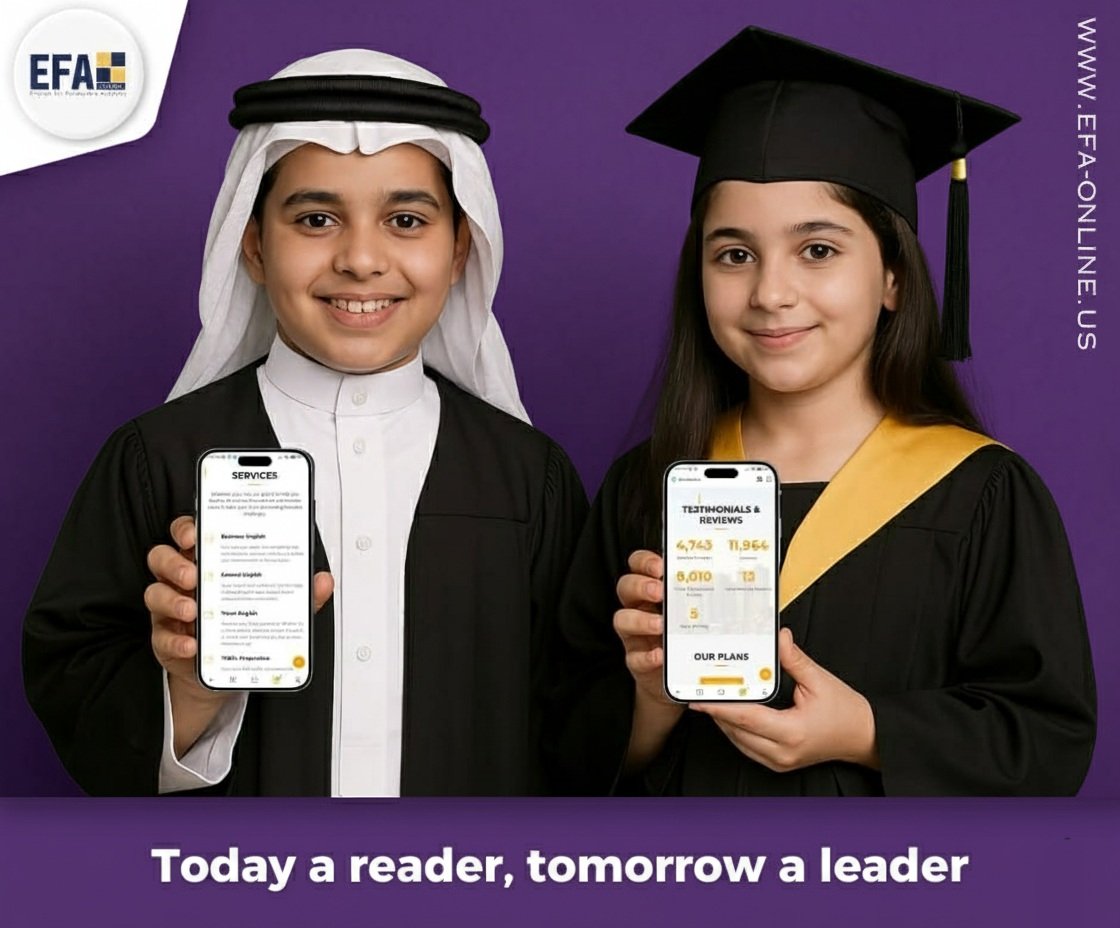 efa_academy_us's tweet image. 🛑 كورس #اللغة_الإنجليزية للأطفال
🛑 استثمر في مستقبل طفلك من اليوم!
1️⃣ نتعلم (أساسيات اللغة بأسلوب مبسط وممتع)
2️⃣ نلعب (أنشطة تفاعلية تنمّي المهارات)
3️⃣ نكبر (ثقة بالنفس وتواصل أفضل)

🛑للحجز و التسجيل تلغرام: t.me/efa_academy_us