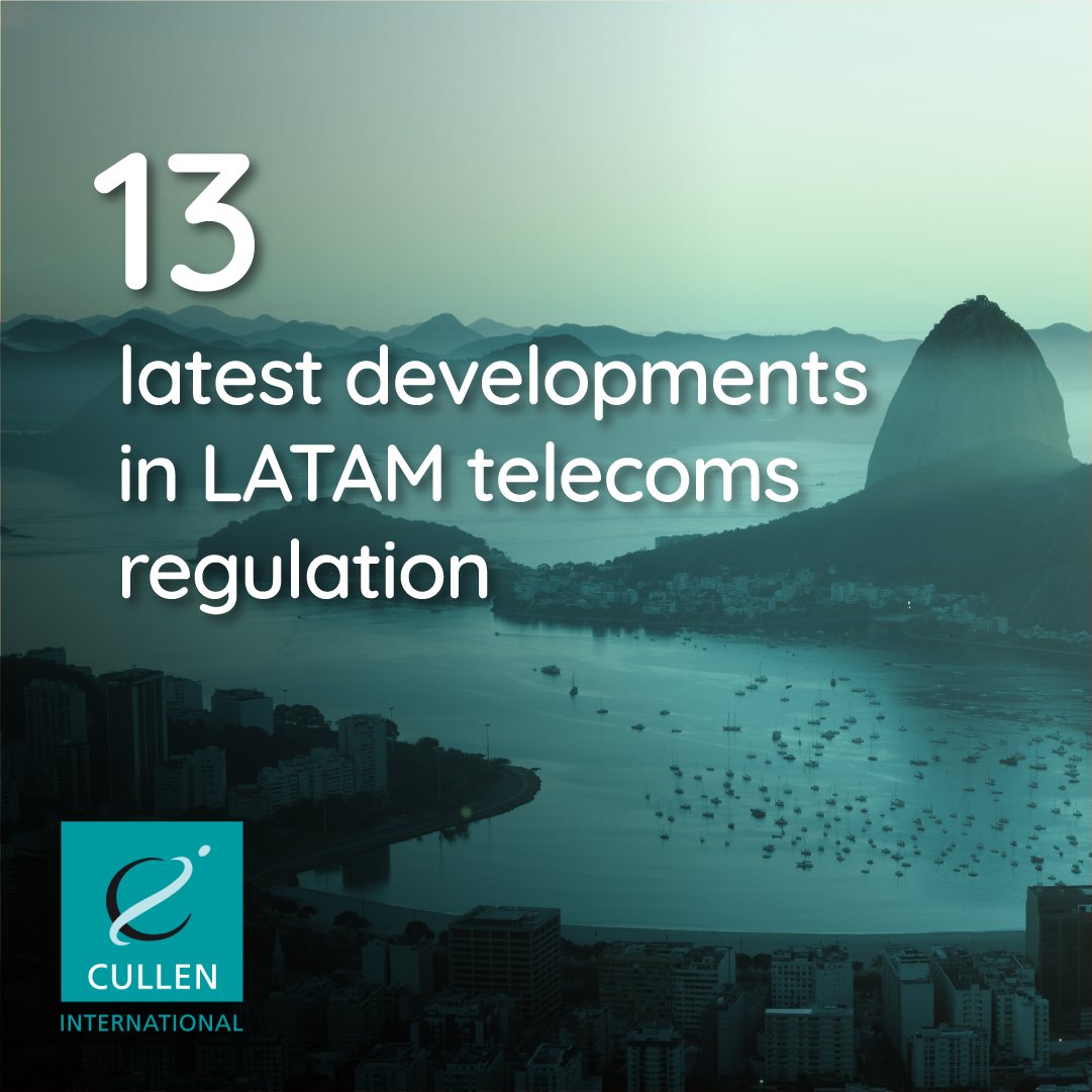🌎 In the past 3 months, major #regulatory changes have reshaped the #LATAM #telecoms sector, impacting:
▶️ #RadioSpectrum &amp; #Satellite policies
▶️ Deregulation of #Wholesale &amp; retail services
▶️ New measures for #UniversalService 

Get the details: zurl.co/H6OKK