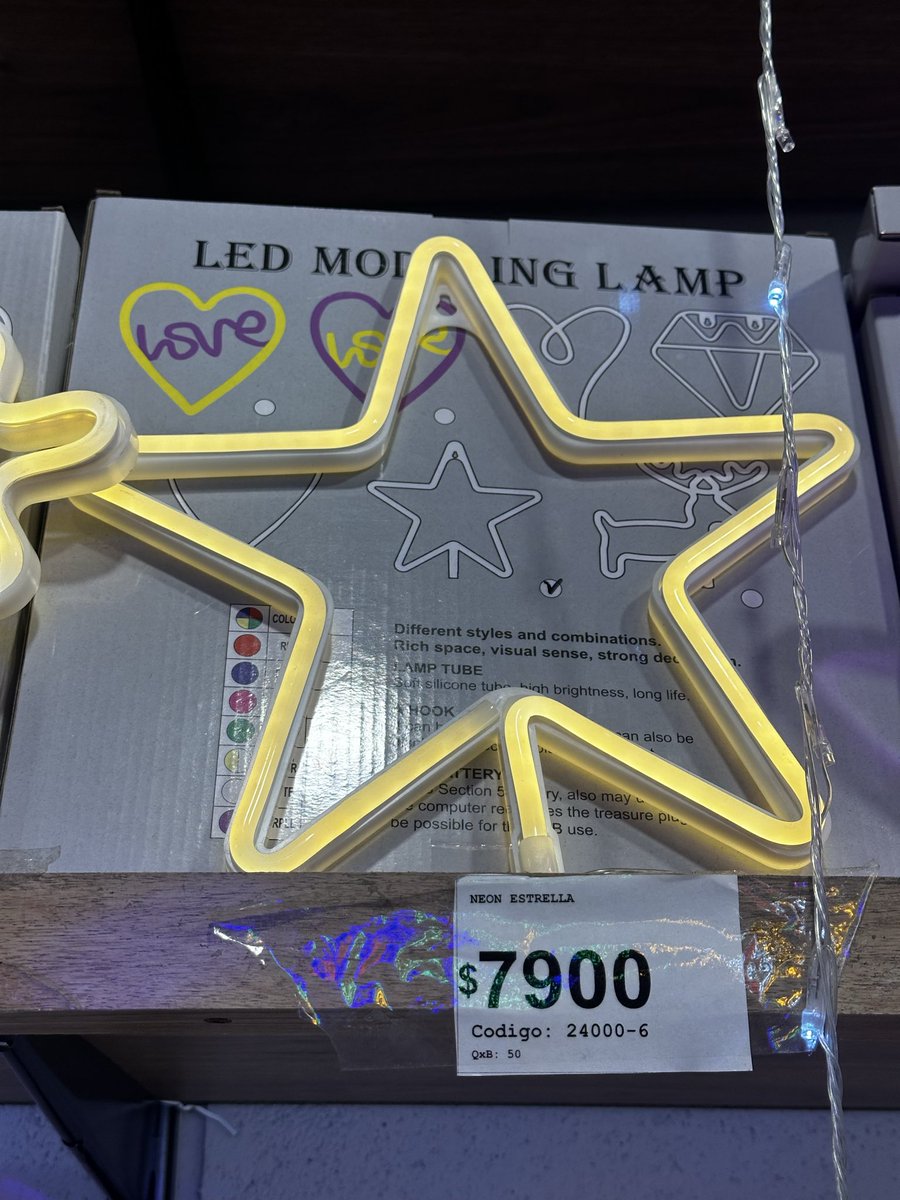 LUCES DE NEÓN - $7900

⭐️ Amo este toque en las paredes.
La clave creo es que no combine, que no pegue, que sea divertido.
⭐️ Suavizalo con deco romántica y boho.

AVL 112 - Sarmiento 2363

Dejo más opciones 👇