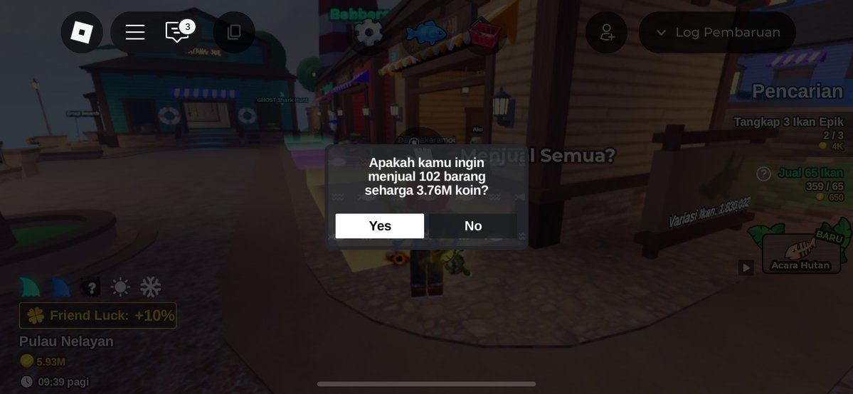 beruanggh's tweet image. koin ready

#fishit #roblox #robloxid