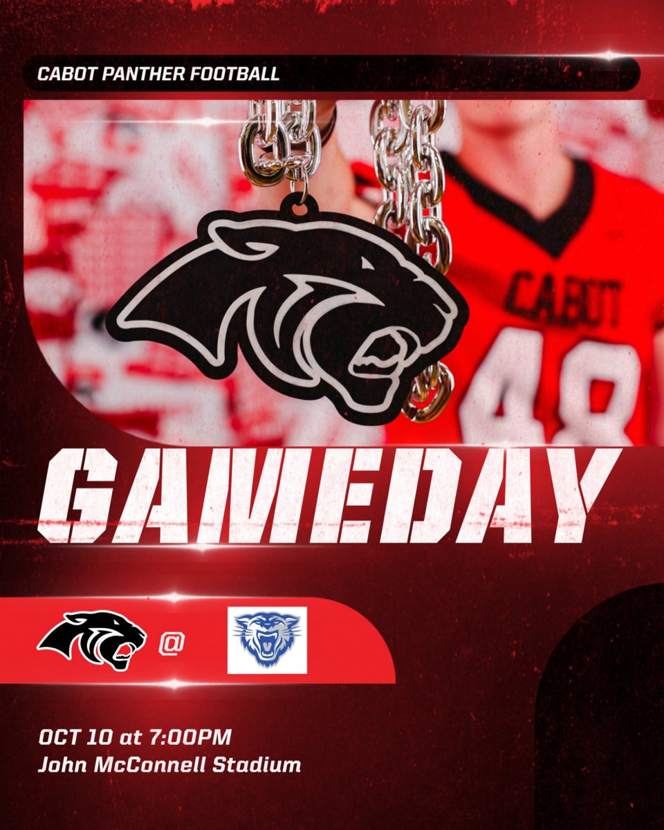 Trophy Game tonight! <a href="/CabotHigh/">Cabot High School</a> <a href="/CabotAthDept/">Cabot Athletic Dept.</a> <a href="/cabotsd/">Cabot Public Schools</a>