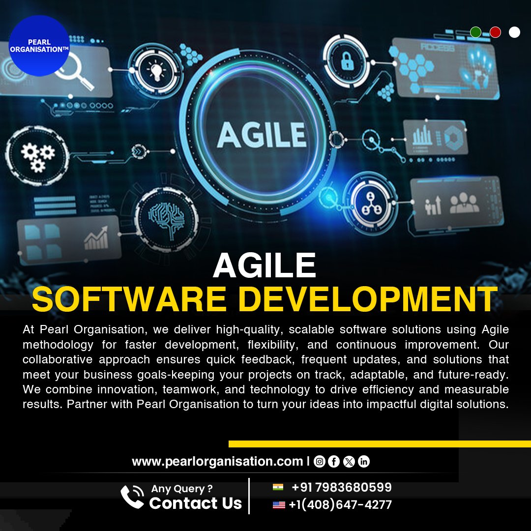 pearlorgs's tweet image. At Pearl Organisation, we build fast, scalable software using Agile methods to accelerate your growth.

.
.
🌐 pearlorganisation.com
📞 +91 7983680599 , +1(408) 647-4277
.
.
#PearlOrganisation #AgileDevelopment #SoftwareSolutions