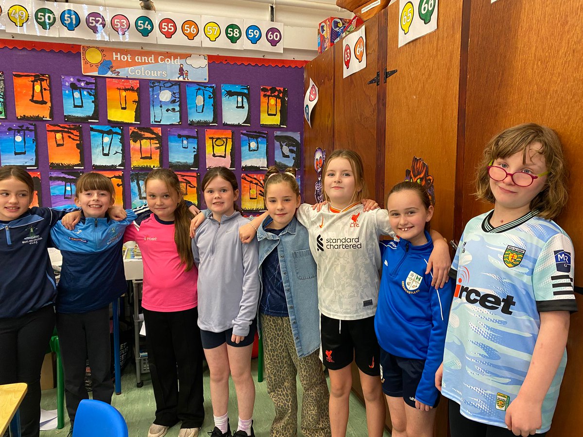 Thanks to everyone who wore their jerseys today <a href="/scoilcc86/">Scoil Cholmcille</a> to support GOAL Jersey day. We raised an amazing €260 for a very worthy cause. Well done everyone.
