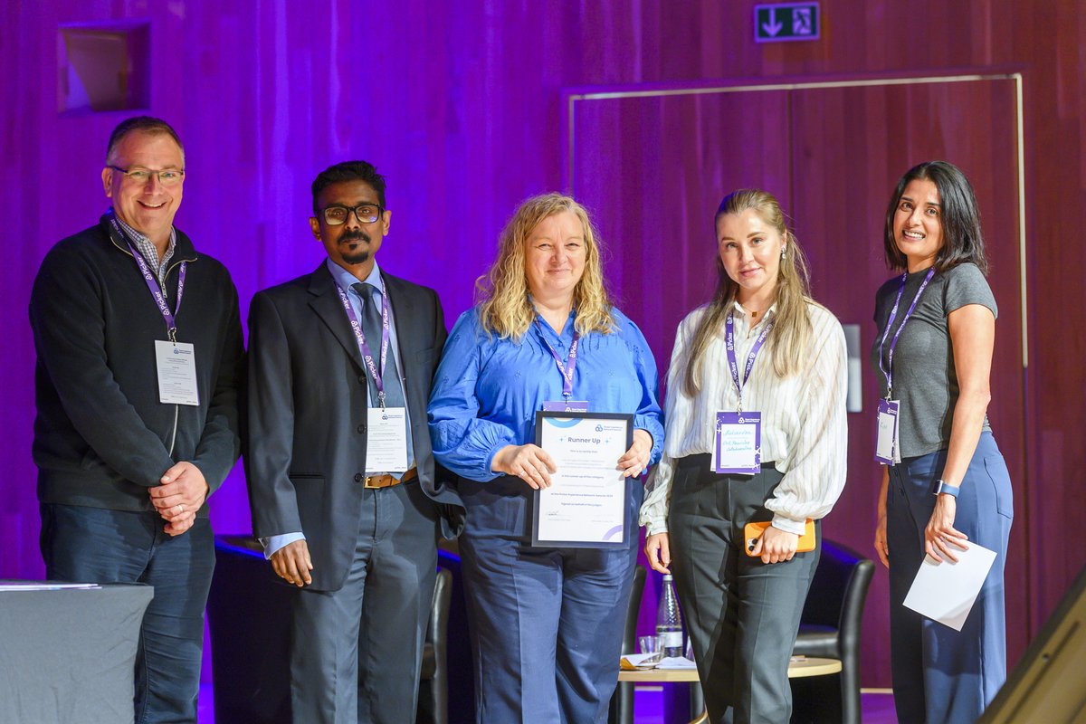 HQIP's tweet image. Our own @KimRezel proudly presented the Patient Experience in Commissioning award to @uhbwNHS, with East of England Provider Collaborative as runners up. 👏
#PatientExperience #QualityImprovement #SharedLearning