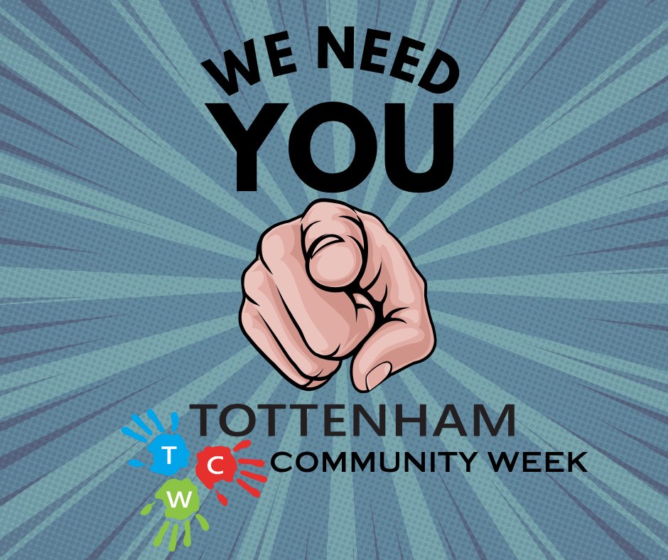 Info session:  November the 10th at 7:00 p.m, Tottenham Community Centre. This meeting will outline available board  and project / event management roles. (want to volunteer only on the day? We'll reach out in 2026) 
More details at tottenhamcommunityweek.ca