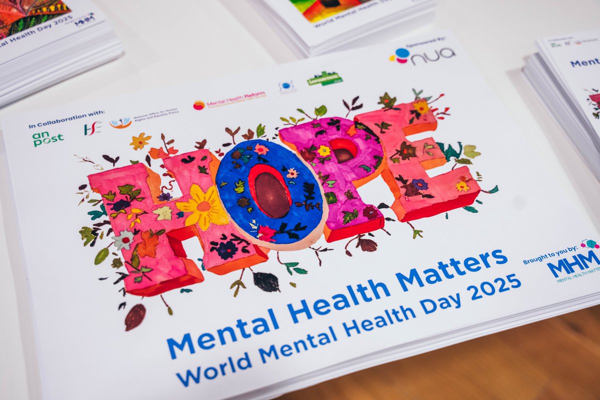 Postvox's tweet image. Today is #WorldMentalHealthDay and we are proud to support ‘Mental Health Matters’ National Art Competition which uses creativity to spark meaningful conversations around mental health.
The postcards are now available free of charge in all An Post branch offices💚