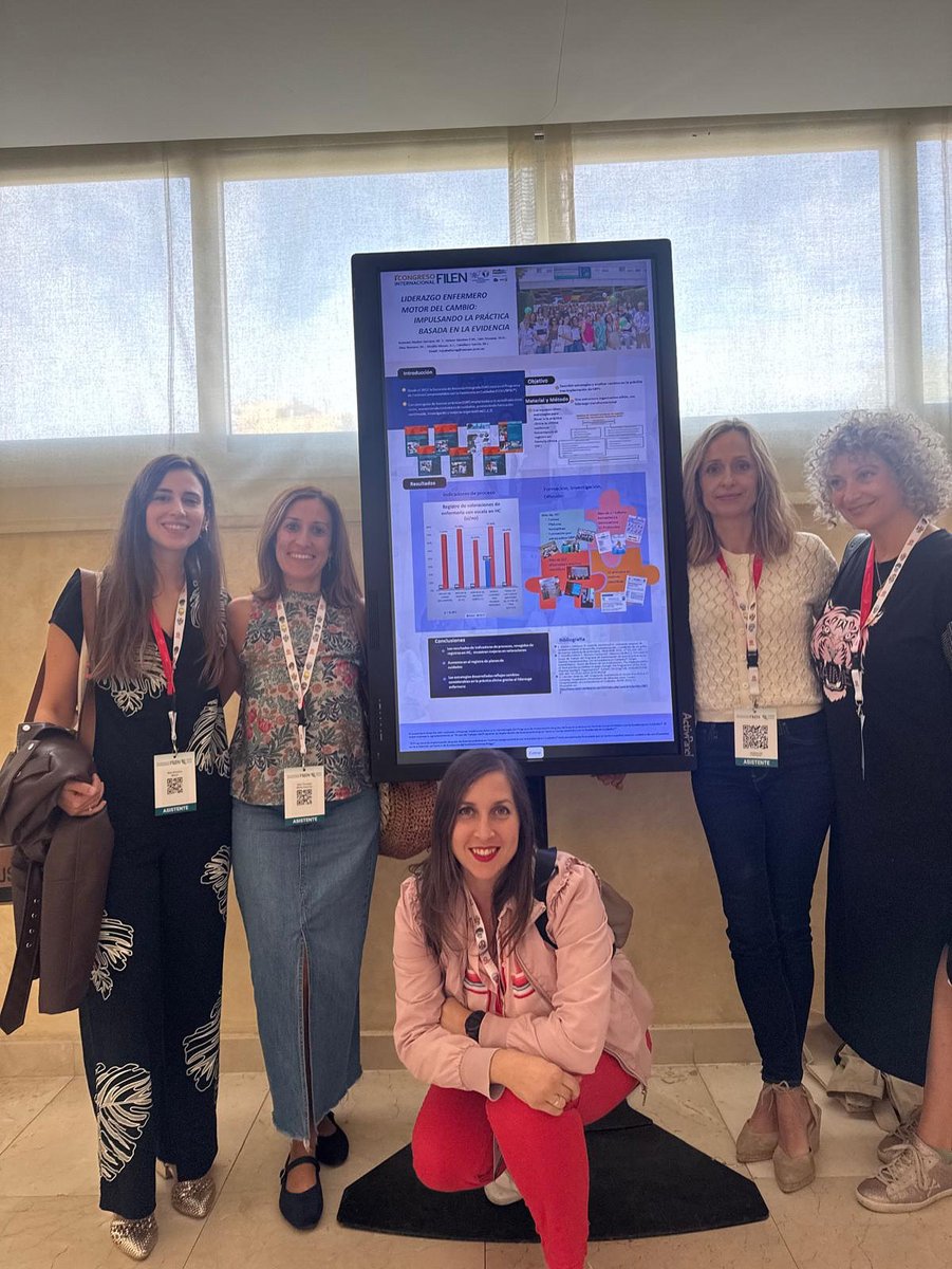 Ayer nuestra gerencia presento el póster sobre el Liderazgo enfermero motor del cambio : Impulsando la práctica basada en la evidencia en el Congreso FILEN en Toledo. Una gran oportunidad para dar visibilidad al trabajo realizado durante estos años.