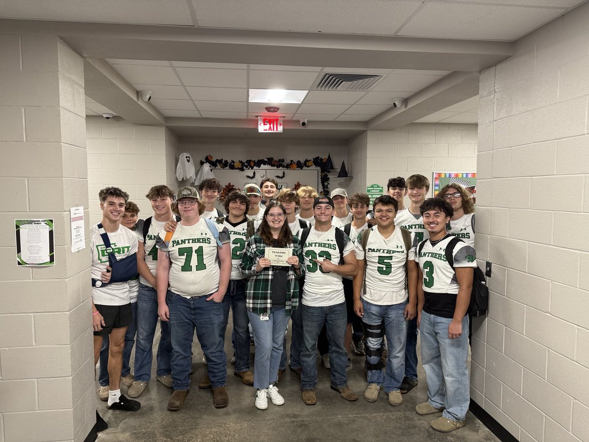 Congrats to this week’s Teacher of the Week, Mrs. Simons!