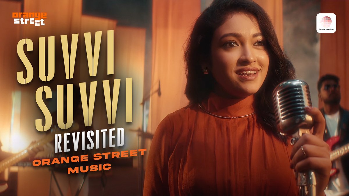 BOOM 💥 

Band Orange street's  <a href="/orangestreet25/">Orange Street Music</a> stunning recreation of “Suvvi Suvvi” is OUT NOW, turning nostalgia into a full-blown audio-visual experience.
Witness the magic! ✨🧡

➡️ youtu.be/rejH8uvfZvI

Music Producer: <a href="/aravindsowoji/">aravindsowoji</a>
Creative Director: <a href="/MahiDerangula/">Mahi Derangula</a>