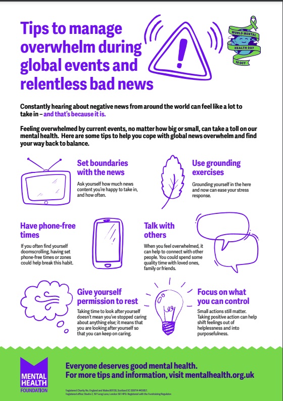 World Mental Health Day 2025: Shedding Light on Overwhelm in Today’s Challenging World