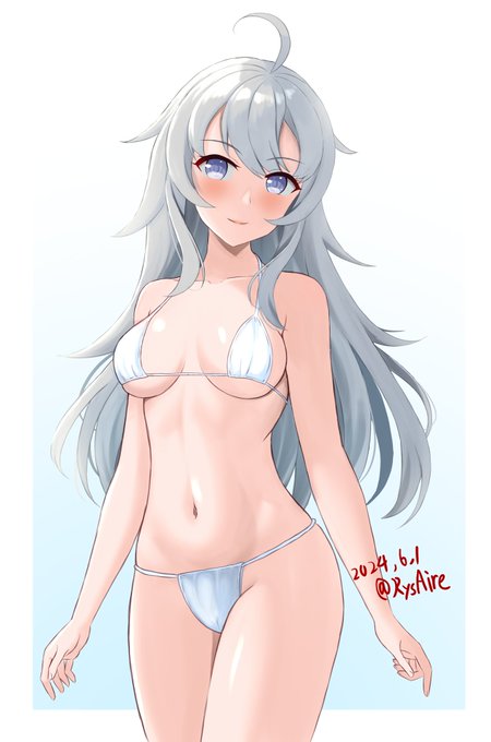 #見た人も無言で銀髪or白髪をあげる 