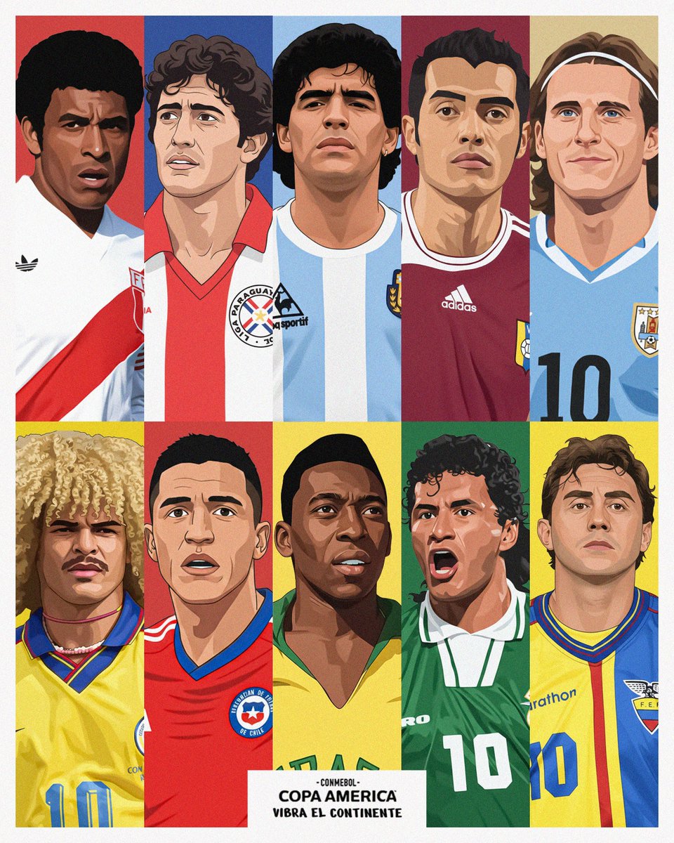 CopaAmerica's tweet image. 10.10