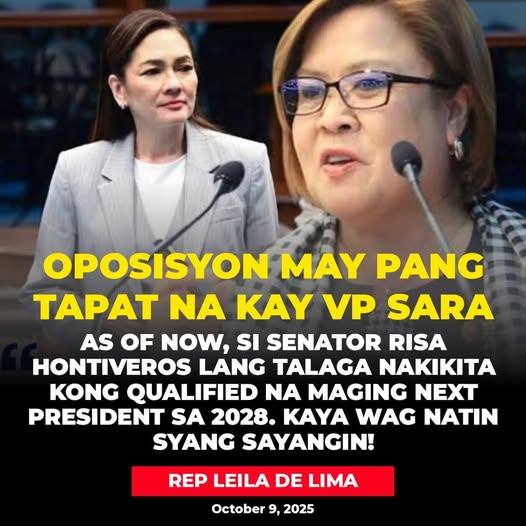 Oposisyon?

Ipokritang sisterakas. Hindi kayo tunay na oposisyon. Anti-Duterte lang kayo sa panahon ng Marcos Jr. Administration.

#AtatSa2028