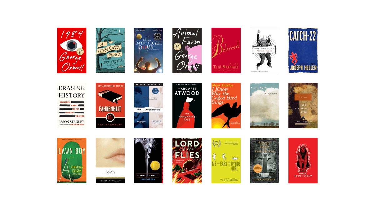 howlsbooks's tweet photo. ✸ 📁—— banned/challenged books https://t.co/e09kbTfwqx