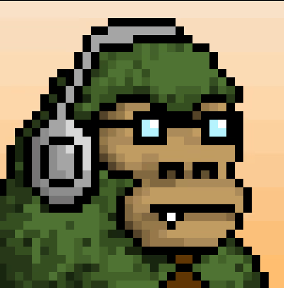 PDM12484029's tweet image. Had to pick up this beauty sitting on the floor @CyberKongz he is going straight to the #vault @HenryTheGrape LFG !ooh