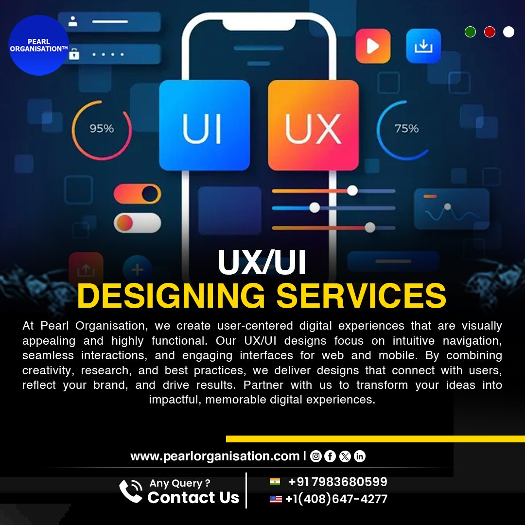 pearlorgs's tweet image. Craft user-centered digital experiences that are visually stunning and highly functional to drive real results. #UXUIDesign

.
.
🌐 pearlorganisation.com
📞 +91 7983680599 , +1(408) 647-4277
.
.
#PearlOrganisationReviews #UserExperience #DigitalDesign #WebDesign #AppDesign